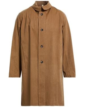 Giorgio Brato Overcoat & Trench Coat Cotton - Brown