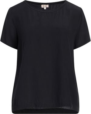 HER SHIRT HER DRESS Top - Black