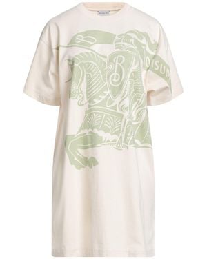 Burberry Vestito Corto - Bianco