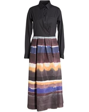 Sara Roka Vestido Midi - Negro