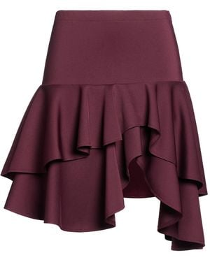 DES_PHEMMES Midi Skirt Polyester, Elastane - Purple