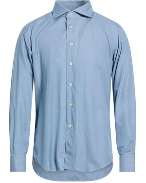 Caliban Deep Shirt Cotton - Blue
