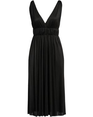 P.A.R.O.S.H. Midi Dress - Black