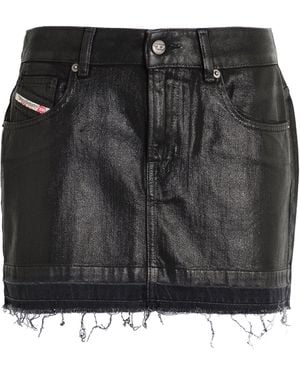DIESEL Jeansrock - Schwarz