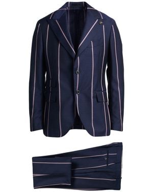 Gabriele Pasini Suit Wool - Blue