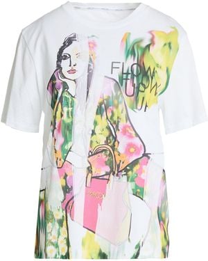 Marc Cain Rethink Together T-Shirt Cotton - White