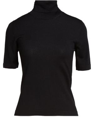 GOES BOTANICAL Turtleneck Merino Wool - Black