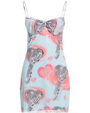Fiorucci Mini Dress Lyocell, Polyamide, Cotton, Elastane - White