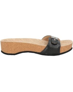Scholl Sandals Lambskin - White