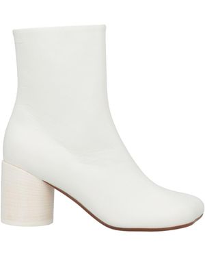 MM6 by Maison Margiela Ankle Boots - White