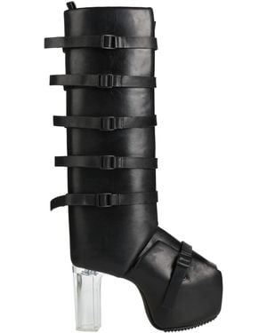 Rick Owens Boot Leather - Black