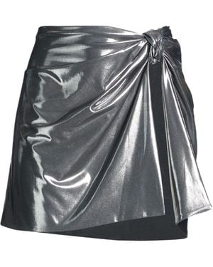MISBHV Mini Skirt Polyester, Elastane - Grey