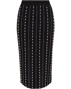 Versace Jeans Couture Midi Skirts - Black
