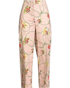 Akris Punto Pants Cotton, Elastane - Natural