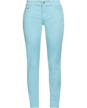 Care Label Pants - Blue