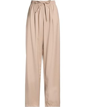 hinnominate Pants Polyester, Viscose, Elastane - Natural