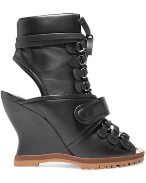 Chloé Botines De Caña Alta - Negro