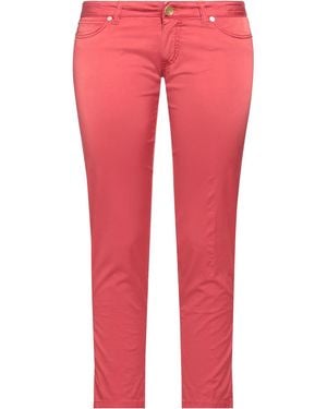 Jacob Cohen Trousers - Red