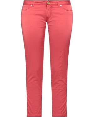 Jacob Cohen Trousers - Red