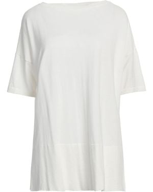 Snobby Sheep Ivory Sweater Cotton, Silk - White