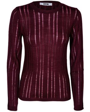 Grifoni Pullover - Viola