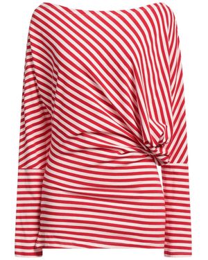 Manila Grace T-Shirt Cotton, Elastane - Red