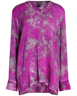 Avant Toi Mauve Top Silk, Elastane - Purple