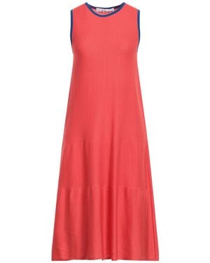 NEERA 20.52 Vestito Midi - Rosso