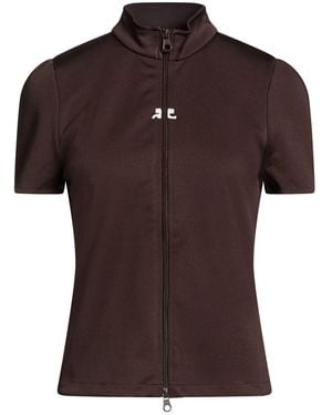 Courreges Sweatshirt Polyester - Brown