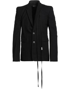 Ann Demeulemeester Blazer Virgin Wool - Black