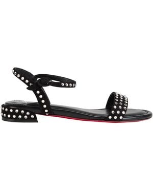 Christian Louboutin Sandals Leather - Black