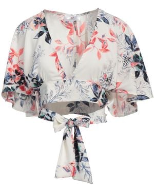 Forever Unique Top Polyester - White