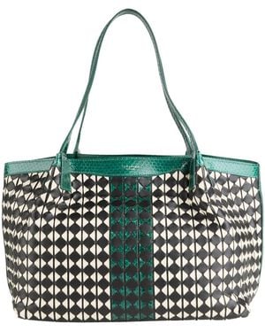 Serapian Handbag Soft Leather - Metallic