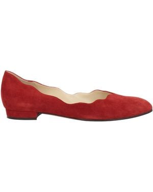 Ferragamo Ballet Flats - Red