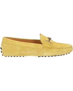 Tod's Loafers Leather - Yellow