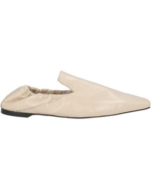 TOTEME Ivory Loafers Leather - White