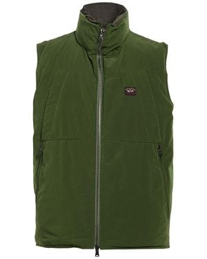 Paul & Shark Chompa Sin Mangas - Verde