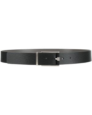 Ferragamo Belt Textile Fibres - Black