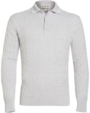 Richmond X Jumper Nylon, Viscose, Wool, Cashmere - White