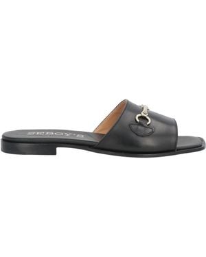 Seboy's Sandals Soft Leather - White