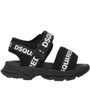 DSquared² Sandals Textile Fibres - Black