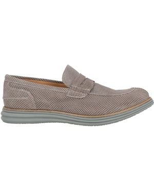 Gold Brothers Loafers Leather - Gray