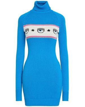 Chiara Ferragni Mini Dress - Blue