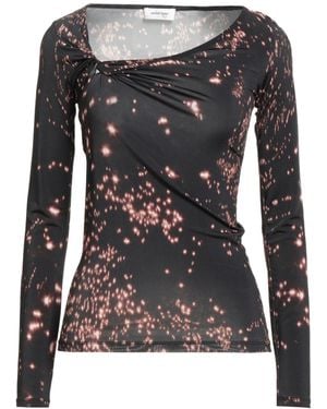 Ottod'Ame Top Viscose, Elastane - Black