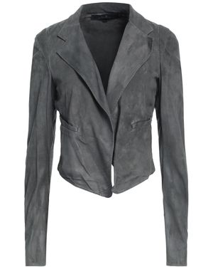 Urban Zen Lead Jacket Lambskin - Gray