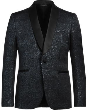 Brian Dales Midnight Blazer Polyester, Acrylic, Metal - Black