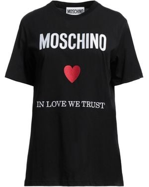 Moschino Couture T-Shirt Cotton - Black