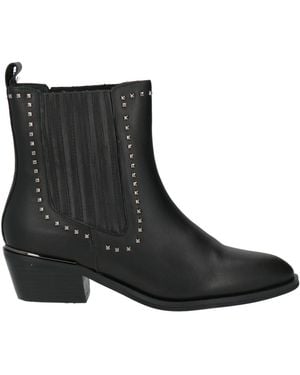 Alma En Pena. Botines De Caña Alta - Negro