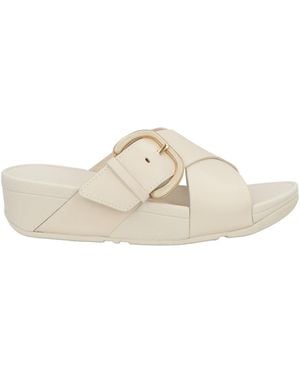 Fitflop Sandals Leather, Rubber - White