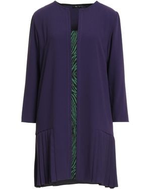 Hanita Mini Dress Polyester - Blue
